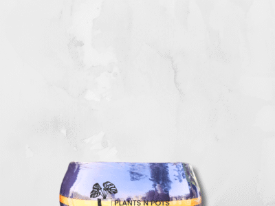 Sunset Glow Concrete Planter